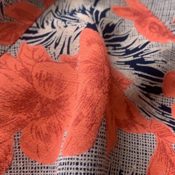 For Love and Lemons Mai Tai Romper in Red Orchid Print - Picture 6 of 9